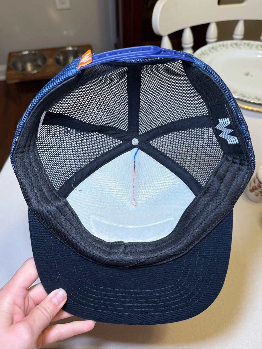 Whataburger Logo Striped Trucker Hat - Multicolor